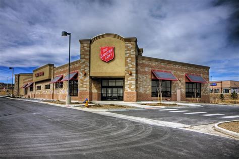 Salvation army colorado springs - Mar 7, 2023 · 709 S. Sierra Madre, Colorado Springs CO 80903 Phone: (719) 578-9190 Hours: 24 Hour Emergency Shelter The Salvation Army Winter Warming Shelter 505 S. Weber Street, Colorado Springs CO Hours: Check-in: 7:00pm Shelter Closes: 9:00am The Salvation Army Family & Social Services 908 Yuma Street, Colorado Springs, CO 80909 Phone: (719) 636-3891 